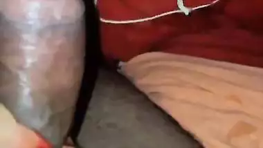 Marathi wife blowjob with cleavage show in nighty