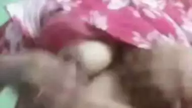 Big ass aunty slapping booty during live call